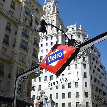 Flat For Groups 8 People In Gran Via-Cgrac4 Apartment Madrid Ngoại thất bức ảnh