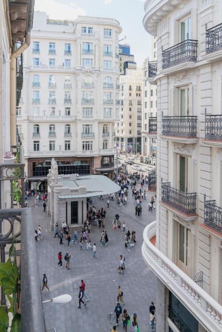 Flat For Groups 8 People In Gran Via-Cgrac4 Apartment Madrid Ngoại thất bức ảnh